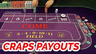 CRAPS PAYOUTS!! – Craps Class (Short)