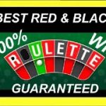 BEST ROULETTE STRATEGY FOR RED AND BLACK 100% GUARANTEED WIN