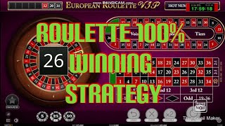 #1XBET    #ROULETTE Roulette 100% Winning strategy-2021