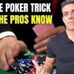 Only The TOP 1% of Poker Players Do This
