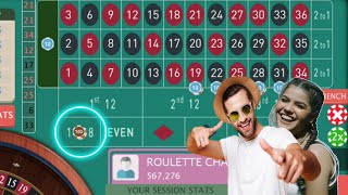 Lets Start Awesome Roulette Strategy | Roulette strategy | Roulette big win | Roulette trick