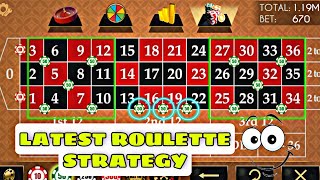 Latest roulette winning formula || roulette strategy || roulette casino