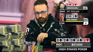 Daniel Negreanu Over-Bet Bluff on New High Stakes Poker Season