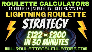 The Best Lightning Roulette Strategy