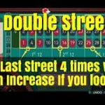 Double Street Bets Roulette Strategy to Win with small BankRoll | Made from $25 to $45