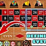 The definitive roulette system || roulette strategy || roulette win