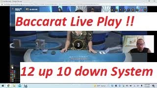 Baccarat Winning  Strategy ” LIVE PLAY REAL $$$ ” By Gambling Chi 7/4/21