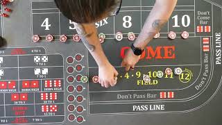 Best Craps Strategy?  Comparing the mid press and press 1 unit