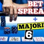 RECOVER using BET SPREADS! Playing Baccarat Strategy MAJORITY 6! | Sessions 24 & 25