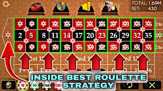 Inside best roulette strategy || roulette winning strategy || roulette game