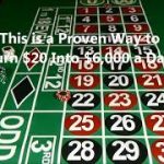 “Best Roulette System for Beginners! $20 Bankroll Beats the Casino!”