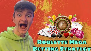 Roulette Mega Winning Strategy🤑 | Roulette strategy to win | Roulette big win | Roulette
