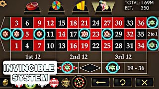 99.9% invincible roulette system || roulette strategy || roulette casino