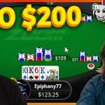 Charlie Carrel Plays PLO $200! (Poker Session Review)