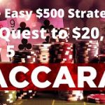 Baccarat: The Easy $500 Strategy simulation test series Day 5