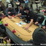 LIVE!! Poker Night at The Lodge!! – $1/3 No Limit Hold ‘Em – 1/27/2021