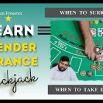 What is Surrender & Insurance in Blackjack | When to Surrender, When to Insure? #blackjack #casino