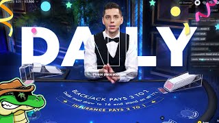 CRAZY $1,000 BLACKJACK COMEBACK!? –  [DAILY BLACKJACK #2]