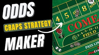 The Odds Maker Craps Strategy – how to win at craps with the best bets on the table