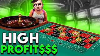 HIGH PROFIT ROULETTE STRATEGY!! (INSANE)