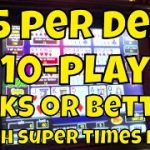 Video Poker at $15 a Spin – Super Times Pay 10-Play at The Casino