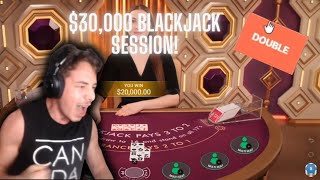 $20,000 DOUBLE DOWN ON BLACKJACK PRIVATE TABLES! (RECORD BLACKJACK SESSION)