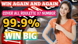 win 99.9%|how to win roulette every time|roulette game|roulette strategy to win|by Roulette Channel