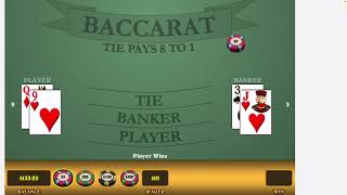 Baccarat Strategy The Shimmy