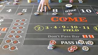 Craps Strategy, Iron Cross Variant