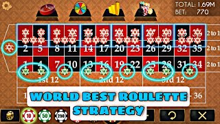 World best roulette winning strategy || roulette strategy || roulette win