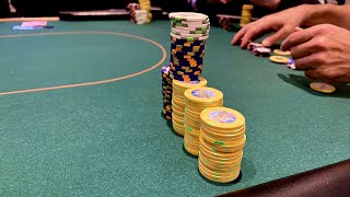 I MAKE THE MOST INSANE BLUFF in $4500 POT | Texas Holdem Poker Vlog | C2B Ep. 70