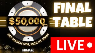 $121,550 (Prize Pool) BIGGER ONE Poker Tournament Final Table | Commentary by Ben Meine