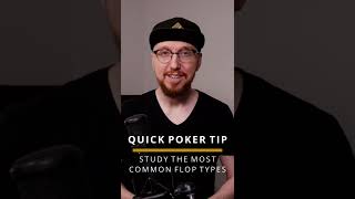 Quick Poker Tip: Study These Flops The Most! #Shorts