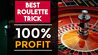 Best Roulette Secret Strategy – Daily Earn 500/1000/- Winning Trick