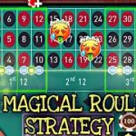 New Magical Roulette Winning Strategy || Roulette strategy