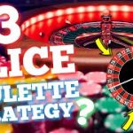 I tried the 3 SLICE Roulette Strategy.. (ROLLER COASTER)