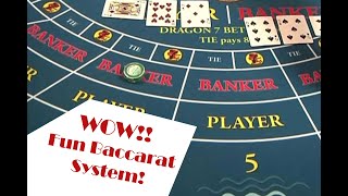 WOW! Easy Fun Baccarat System and Strategy.