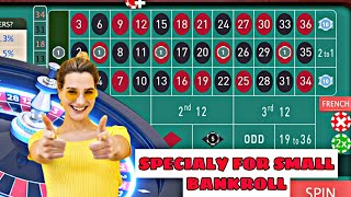 Roulette 99.9% Best Strategy For Small Bankroll || Roulette Strategy || Roulette Casino