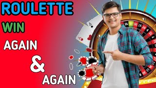Roulette 99.9% winning chances | Roulette strategy to win By Roulette channel gameplay