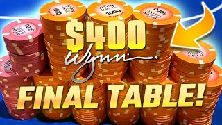 My BIGGEST Final Table of 2022! | Wynn $400 Poker Vlog #444