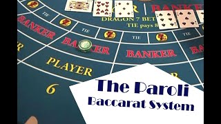 Paroli Baccarat System/Strategy