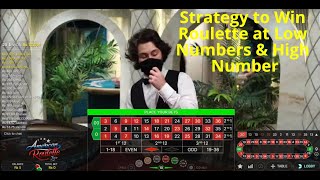 Strategy to Win Roulette at Low Numbers & High Number | Double Profit Roulette wining Strategy