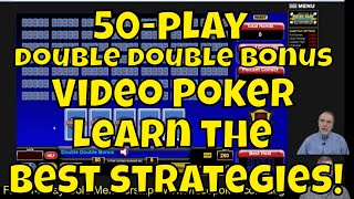 Double Double Bonus Video Poker – Learn the Best Strategies!