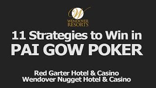 11 Strategies to Win in Pai Gow Poker at Wendover Casinos | (775) 401-6840