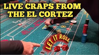 LIVE CRAPS GAME – FROM LAS VEGAS NEVADA – PLAYING AT THE EL CORTEZ!!!