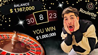 Winning $1,000,000 On Roulette!!!