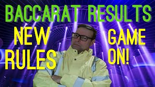 How To Win at Baccarat || Monthly Results|| New Rules