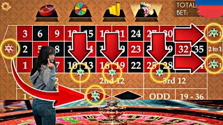 Easy win roulette 💸🤑 || roulette strategy || roulette system review