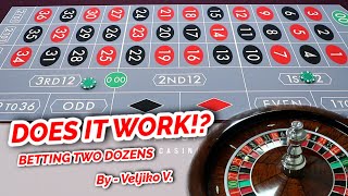 MOST POPULAR HIGH WIN RATE SYSTEM – Double Dozens Roulette System Review