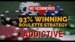 Not Recommended: 93% Winning Roulette Strategy | WIN 6K IN 5 MIN